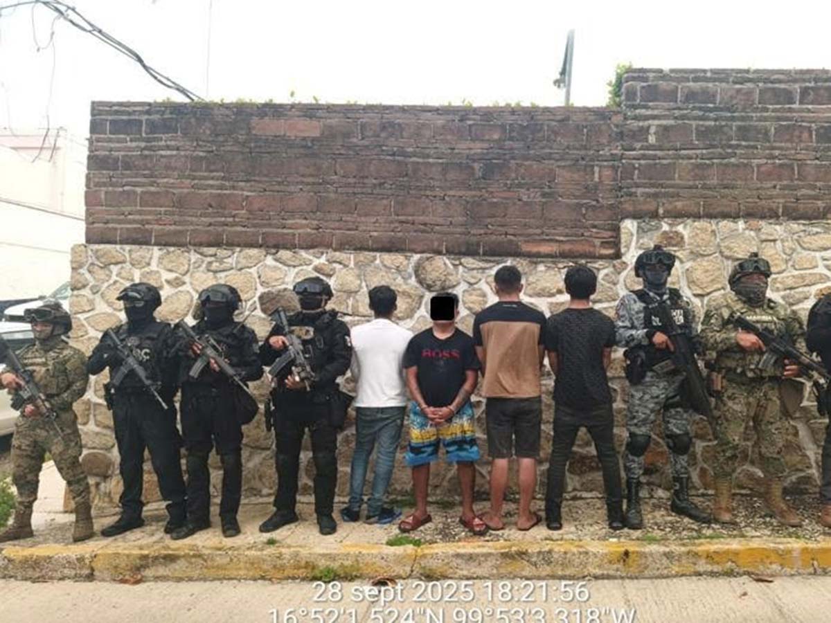Semar detiene a menores entre integrantes de ‘Los Rusos’ en Acapulco 