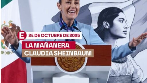 La ‘Mañanera’ de Sheinbaum: Temas de la conferencia del 24 de octubre de 2025