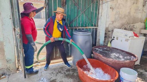 Colonias en Chalco se quedan sin agua; lanzan operativo de abasto