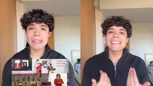 Edson Andrade, voz de la Generación Z, acusa persecución y abandona México para protegerse