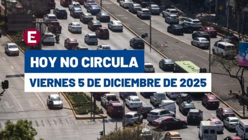 ¿A quién aplica? Hoy No Circula en CDMX y Edomex este viernes 5 de diciembre