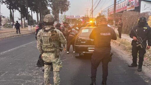 Localizan auto relacionado con homicidio en Toluca; destacan baja en delitos en Edomex