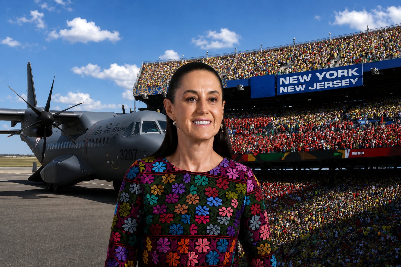 Sheinbaum viajará en avión de la Sedena para la final del Mundial 2026 en NY: ¿Cuándo regresa a México?