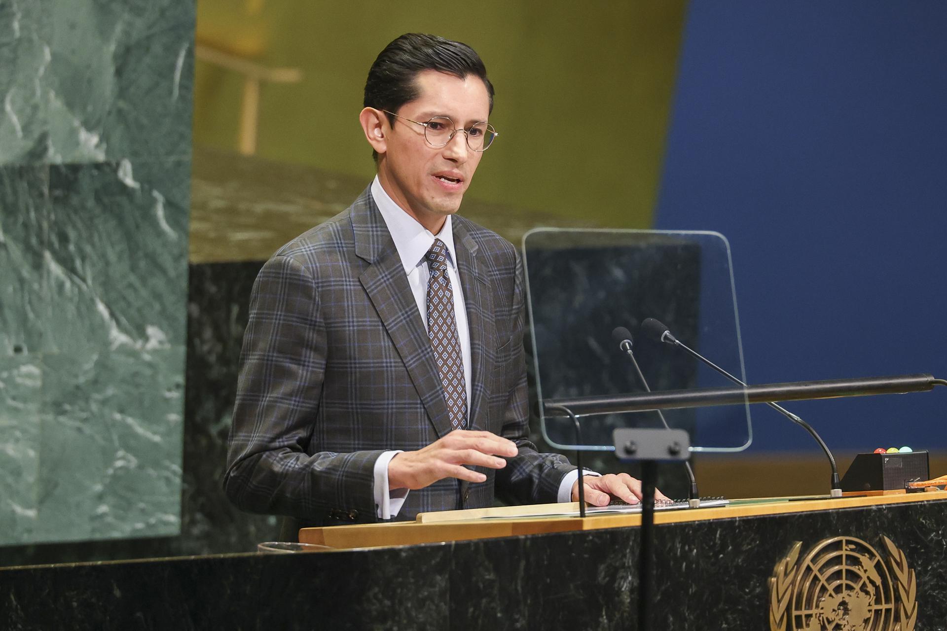 ‘México seguirá enviando ayuda humanitaria a Cuba’, anuncia el canciller Roberto Velasco ante la ONU